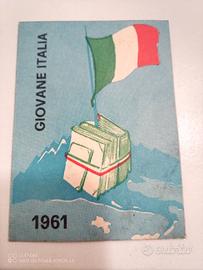 Tessera "Giovane Italia" 1961