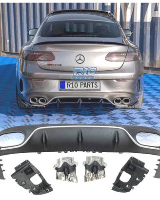 DIFFUSORE MERCEDES W213 COUPE C238 LOOK E53 TERMIN