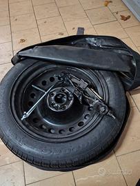 Kit ruota scorta per fiat doblo'