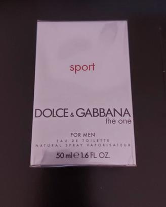 D&G The one Sport e.d.t for men 50 ml spray
