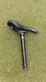 sella e reggisella mtb haibike sduro originale