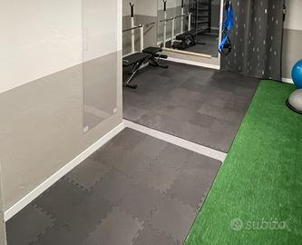 Tappeto gommato palestra