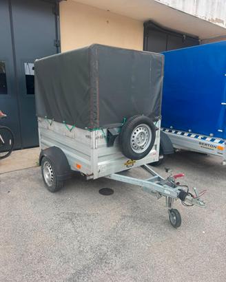 Rimorchio leggero HA 751611 HUMBAUR 750kg revision
