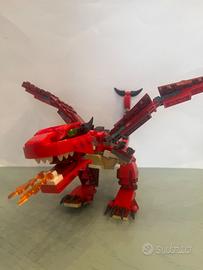 Set Lego 31032  - Creature di fuoco 3 in 1