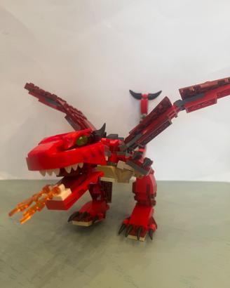 Set Lego 31032  - Creature di fuoco 3 in 1