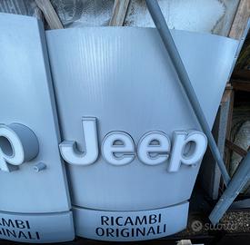 Insegna Jeep Ricambi Originali