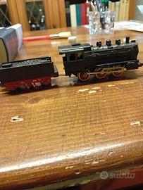 Locomotiva a vapore della Lima Italia scala H0 