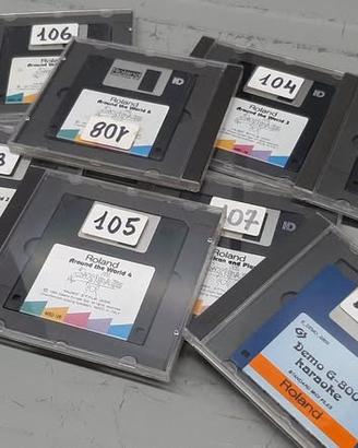 FLOPPY DISK TASTIERA ROLAND G800