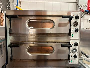 Forno elettrico 4+4 doppia camera