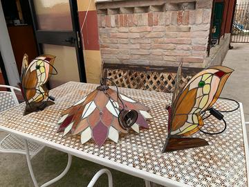 Lampadario piu 2  bajour farfalla