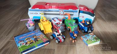 Stock Lotto Completo Paw patrol veicoli personaggi