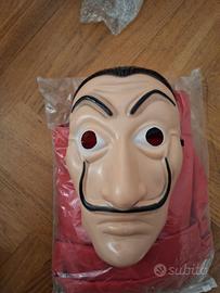 Costume + maschera La casa di carta