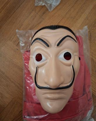 Costume + maschera La casa di carta
