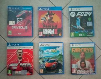 Videogiochi PS4 e PS5