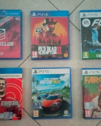 Videogiochi PS4 e PS5