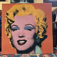 Stampa su legno Marilyn Monroe di Andy Warhol