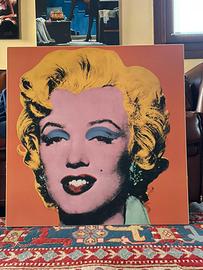 Stampa su legno Marilyn Monroe di Andy Warhol