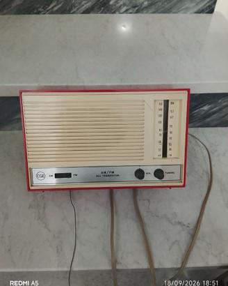 Radio valvole vintage