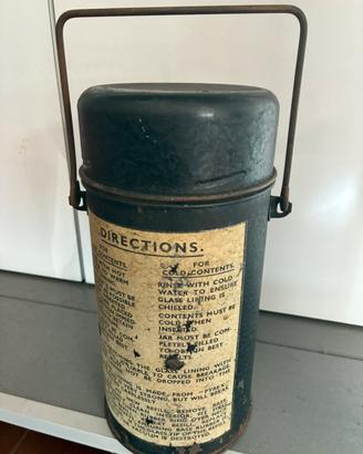 Veccho thermos da collezione