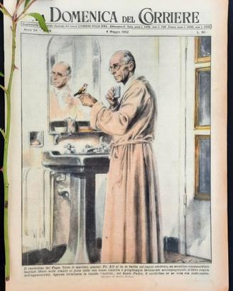 La Domenica del Corriere 4 maggio 1952 Chaplin