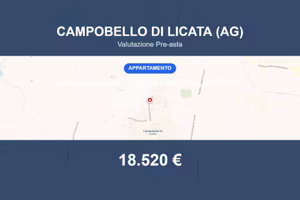 Immobile in asta di 102 m² a Campobello di Licata