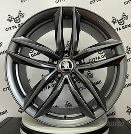 CERCHI IN LEGA SKODA KAROQ KODIAQ OCTAVIA YETI 18