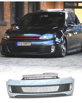 PARAURTI ANTERIORE VOLKSWAGEN VW GOLF 6 08-12 LOOK