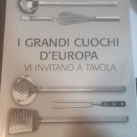 libro i grandi cuochi d' Europa 