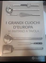 libro i grandi cuochi d' Europa 