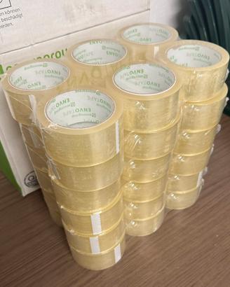 Stock Nastro adesivo trasparente