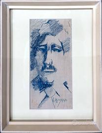Alfio Rapisardi pittore quadro Autoritratto