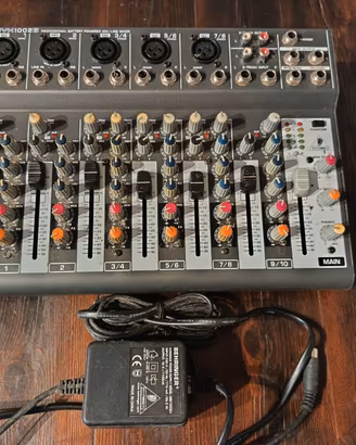 Mixer Behringer Xenyx 1002 – 10 Ingressi