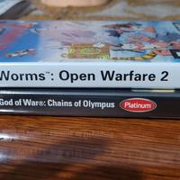 Worms Open Warfare, God of war Psp