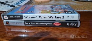 Worms Open Warfare, God of war Psp
