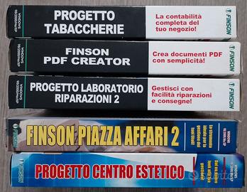 Lotto 5 gestionali Finson (confezioni mai aperte)