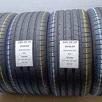 4 GOMME 245 35 19 DUNLOP RIF3301