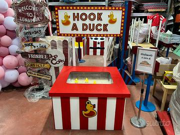 Gioco in legno bambini pesca la papera