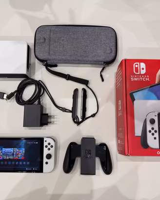 Nintendo Switch OLED - pari al nuovo - full pack