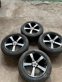 Cerchi com gomme nuove touareg bmw 5x120