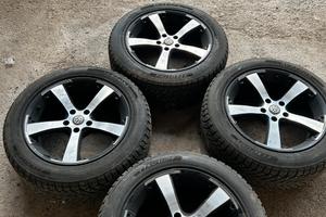 Cerchi com gomme nuove touareg bmw 5x120