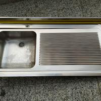 Lavandino acciaio inox 