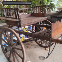 Calesse antico tutto legno