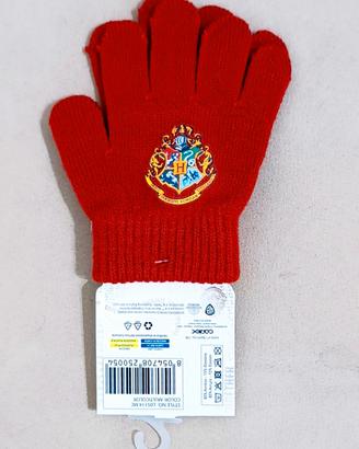 Guanti Harry Potter Hogwarts - Nuovi con Cartellin