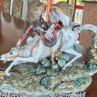 Capodimonte - Scultura "Don Chisciotte" di Tiziano