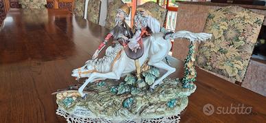 Capodimonte - Scultura "Don Chisciotte" di Tiziano