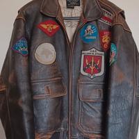 Giubbotto VINTAGE AVIREX G-1 bomber Top Gun anni90