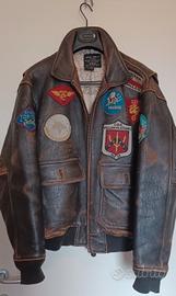 Giubbotto VINTAGE AVIREX G-1 bomber Top Gun anni90