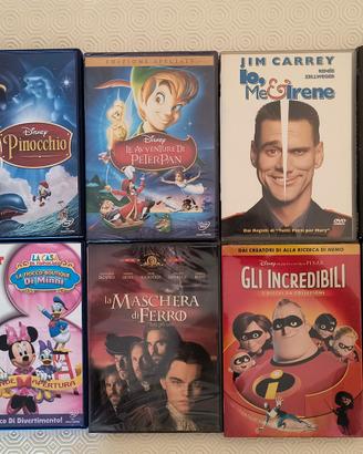 6 DVD Disney + 4 Film