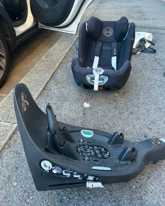 Seggiolino auto Cybex +base Z isofix 360