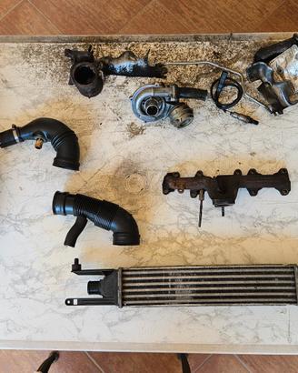 RICAMBI PUNTO EVO 1.3 75cv turbo intercooler fap